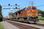 BNSF 7247, UP 6203 & UP 7774